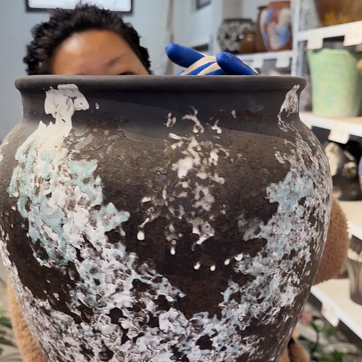 正品高31口25花盆