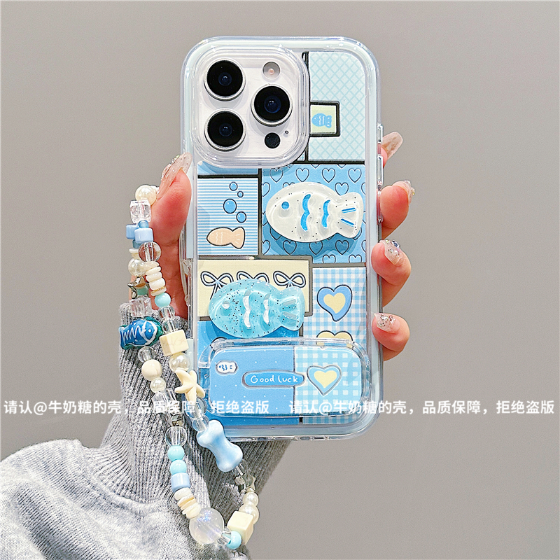 炫彩镜面适用苹果iPhone16/华为荣耀/小米手机壳防摔15promax爆款