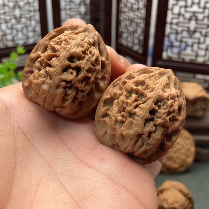 吊坠文玩核桃凤凰台