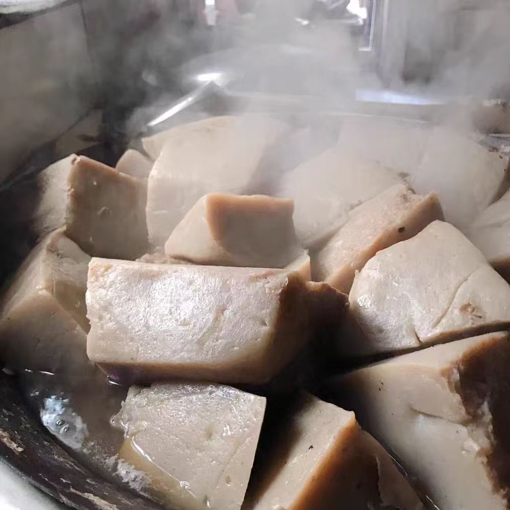 贵州正宗纯手工现做新鲜魔芋豆腐——3斤装