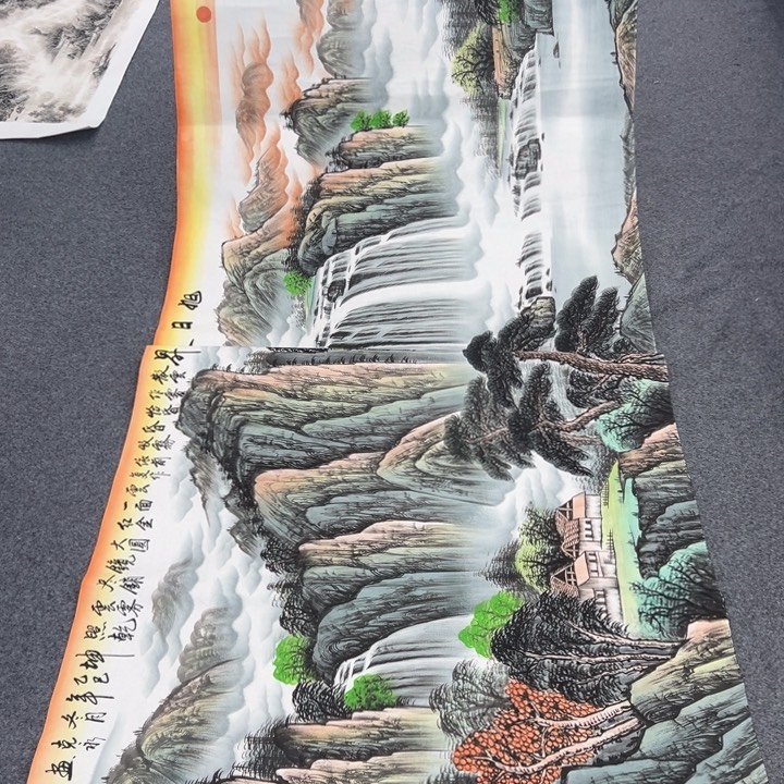 国画国画纯手绘作品