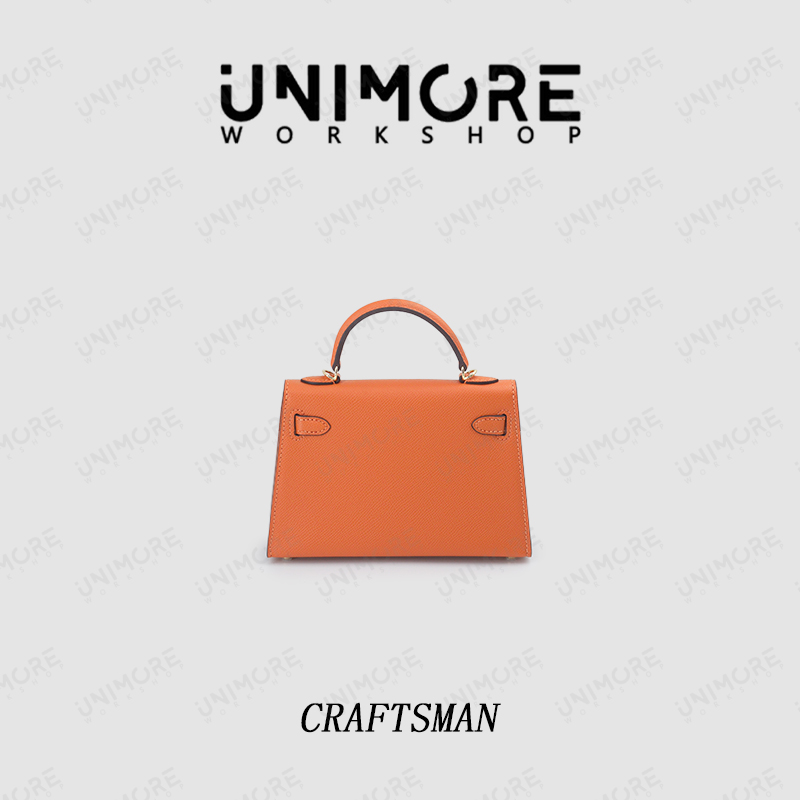 造物至定制【拼色小剀】EP手掌纹牛皮高级定制手提斜跨包