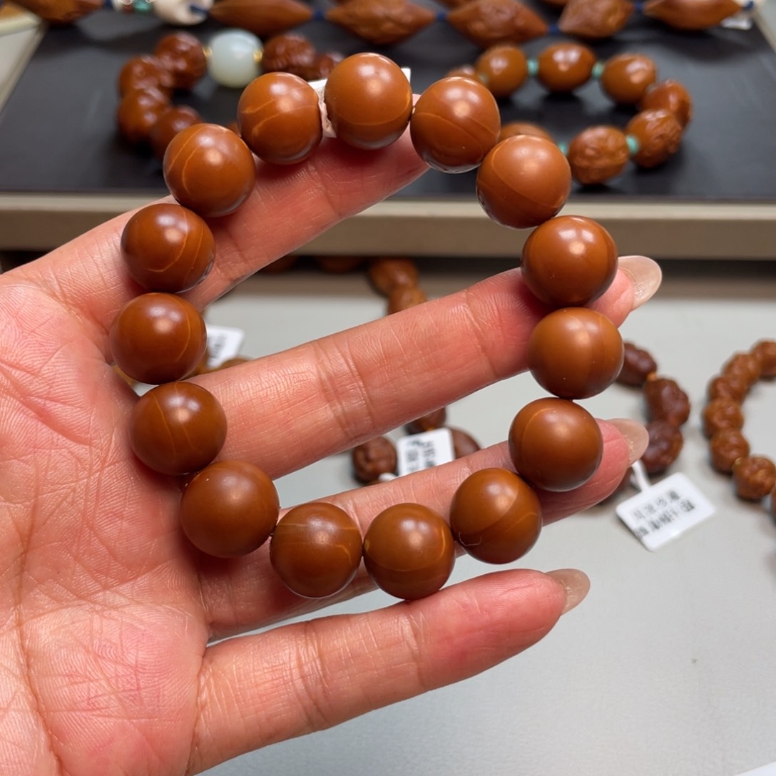 吊坠橄榄核铁核光珠