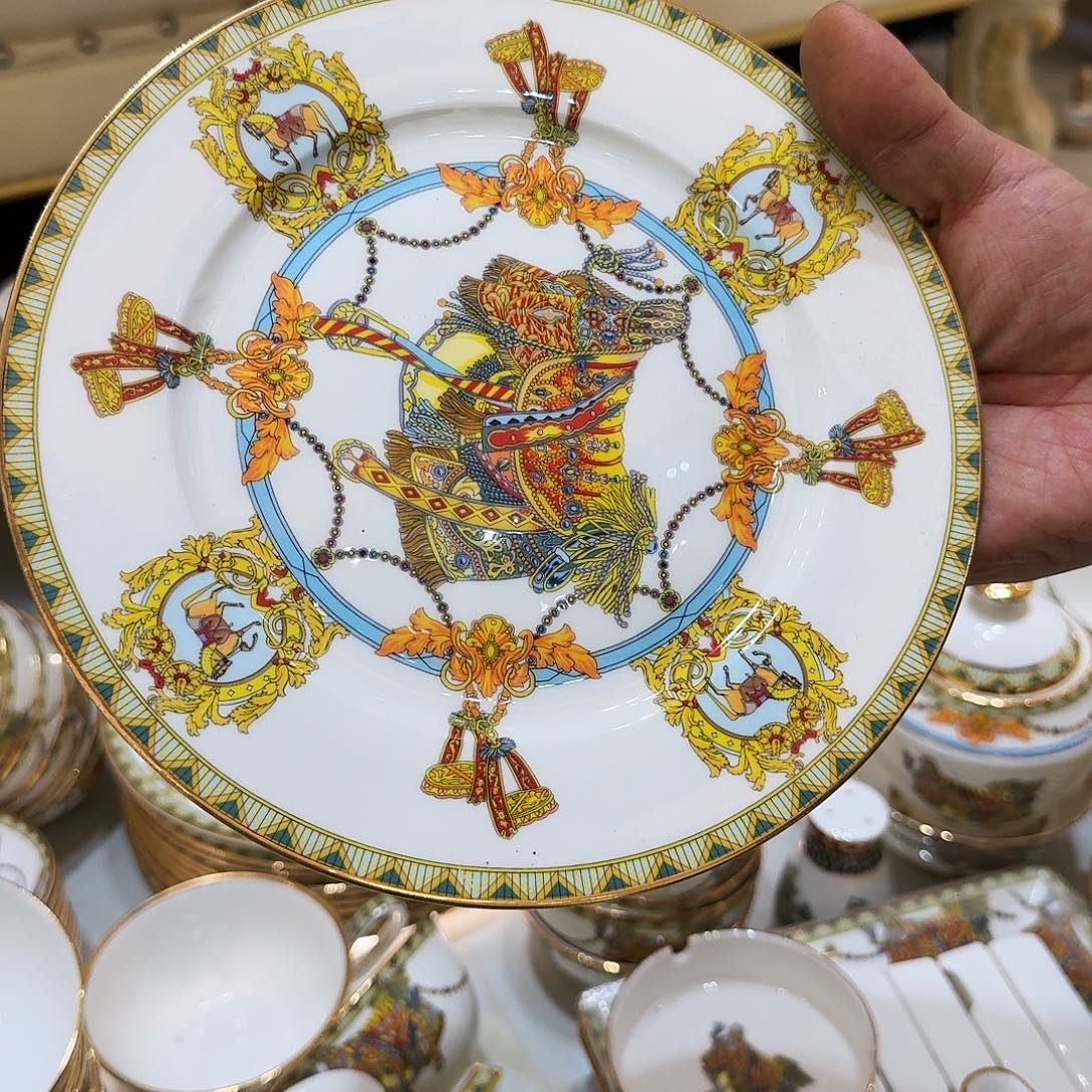 薇***咪瓷片骨瓷餐具陶瓷高温工厂直销