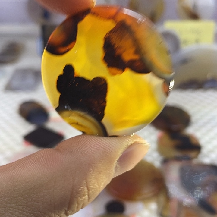 玛瑙/玉髓合金颈饰