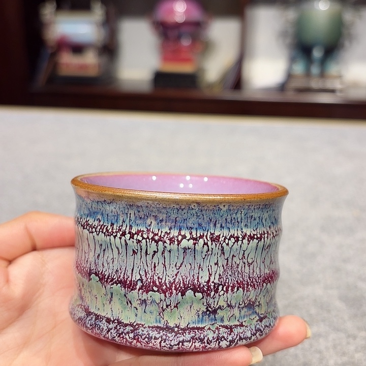 杯孔家钧窑钧瓷甄选