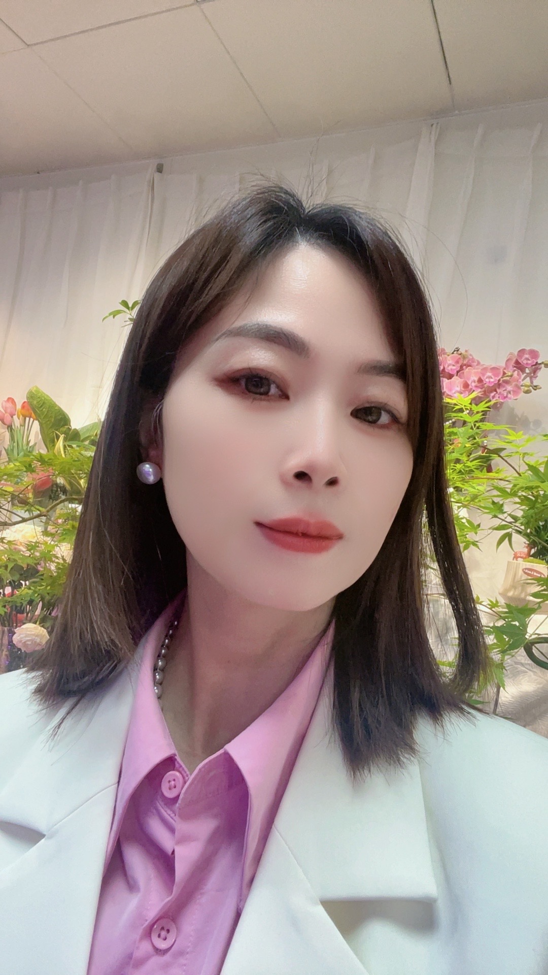 钛钢仿珍珠耳饰 【述恩推荐】2025新款早春韩系耳钉项链搭配耳饰女