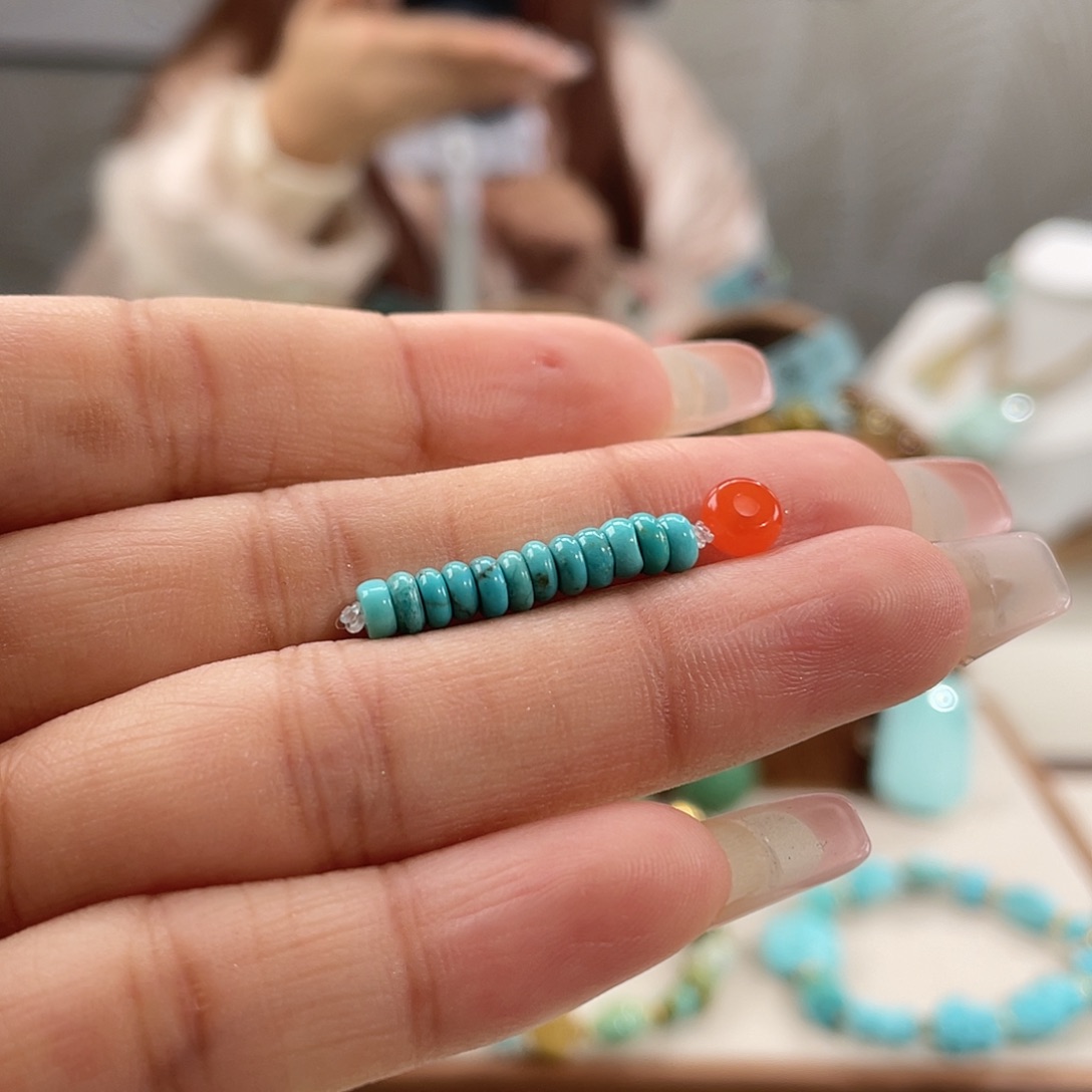 南红玛瑙未镶嵌隔片卡5