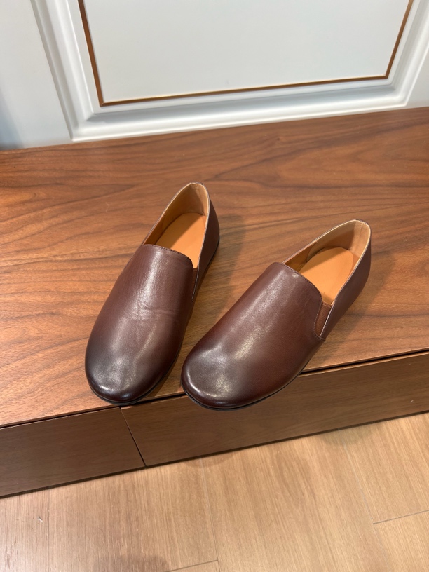 牛皮水洗做旧重工艺乐福鞋单鞋女鞋9998