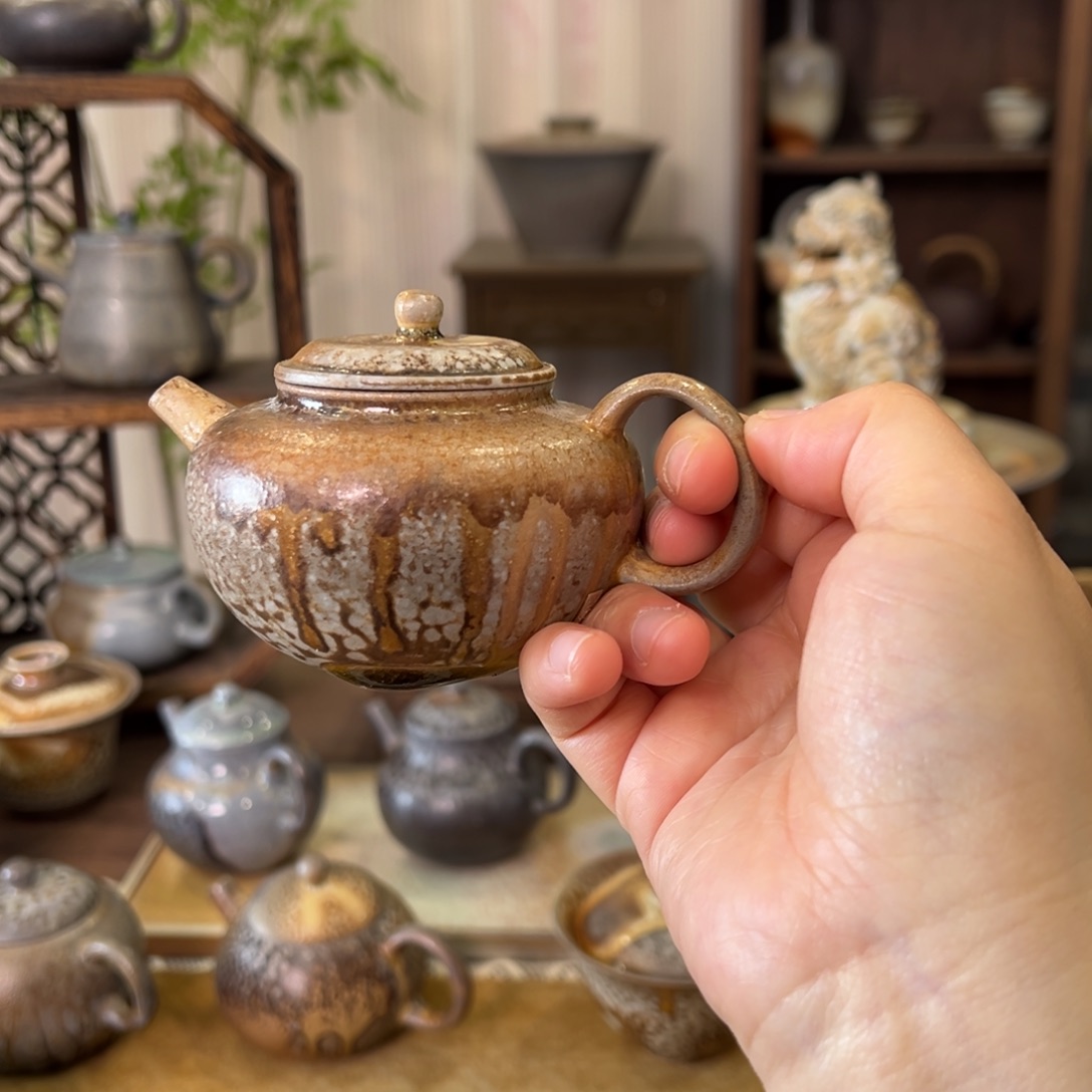 19中白窑藏柿园壶