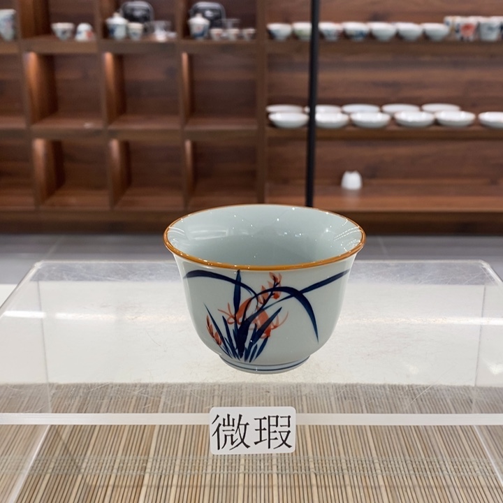 釉下老陶泥手工绘制