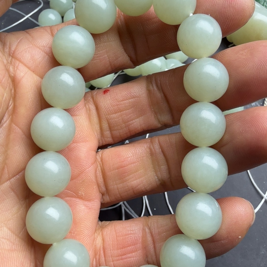 和田玉手链未镶嵌