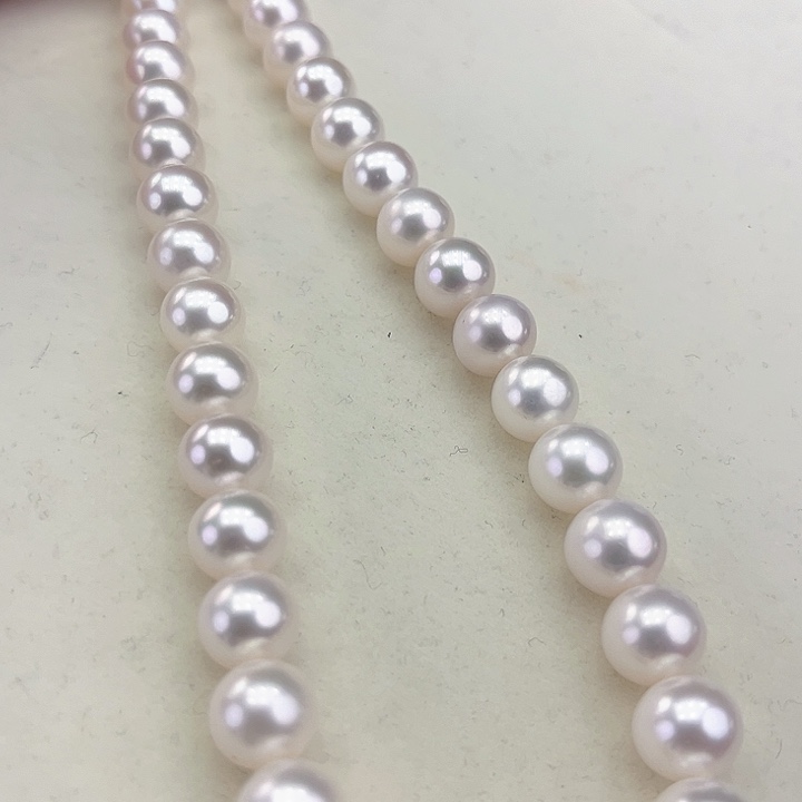 淡水珍珠颈饰银S925镶嵌10➕极光冷白高品毕业级