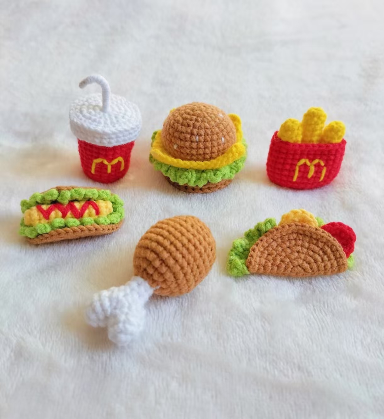 DIY针织钥匙扣（随机）