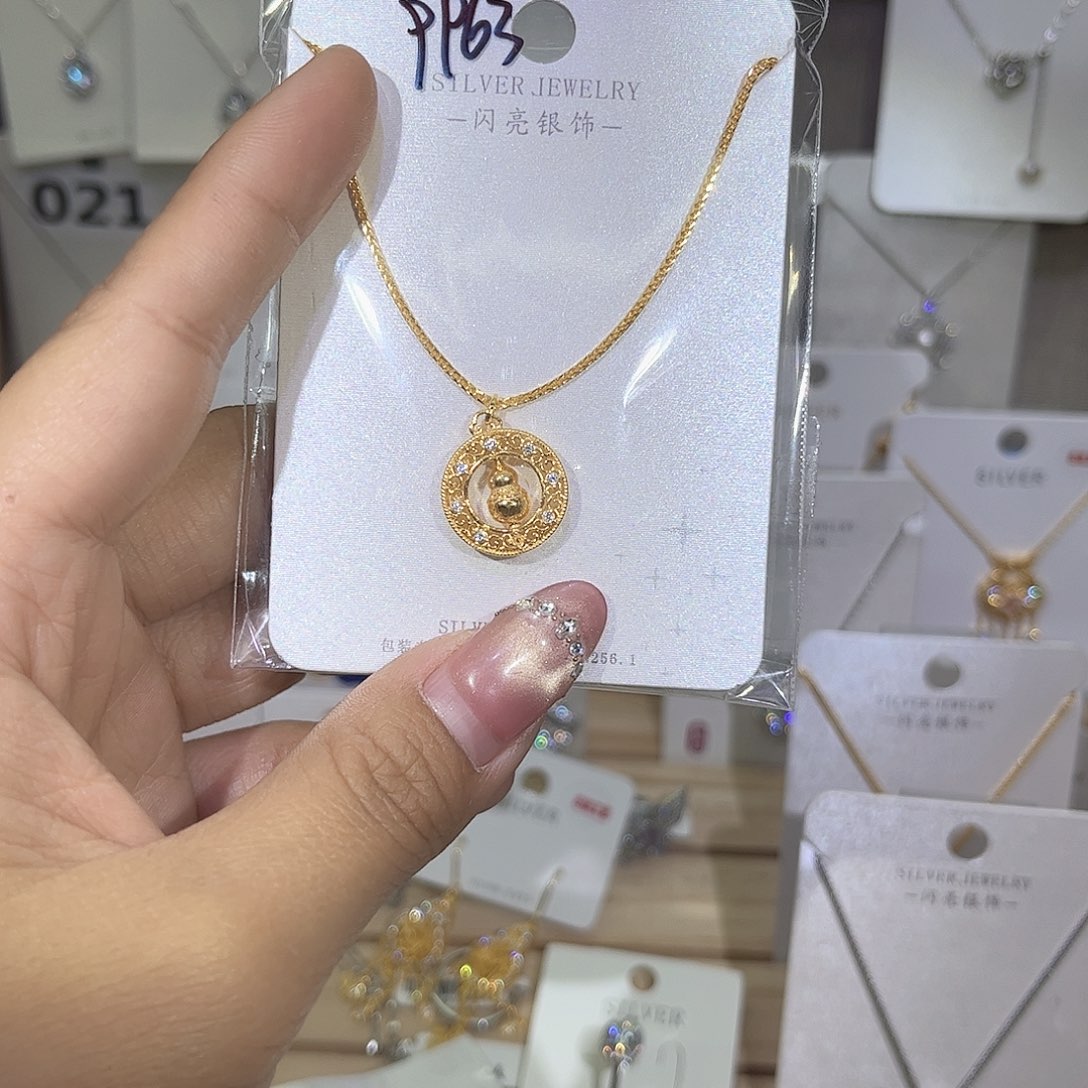 合成立方氧化锆纯银葫芦118