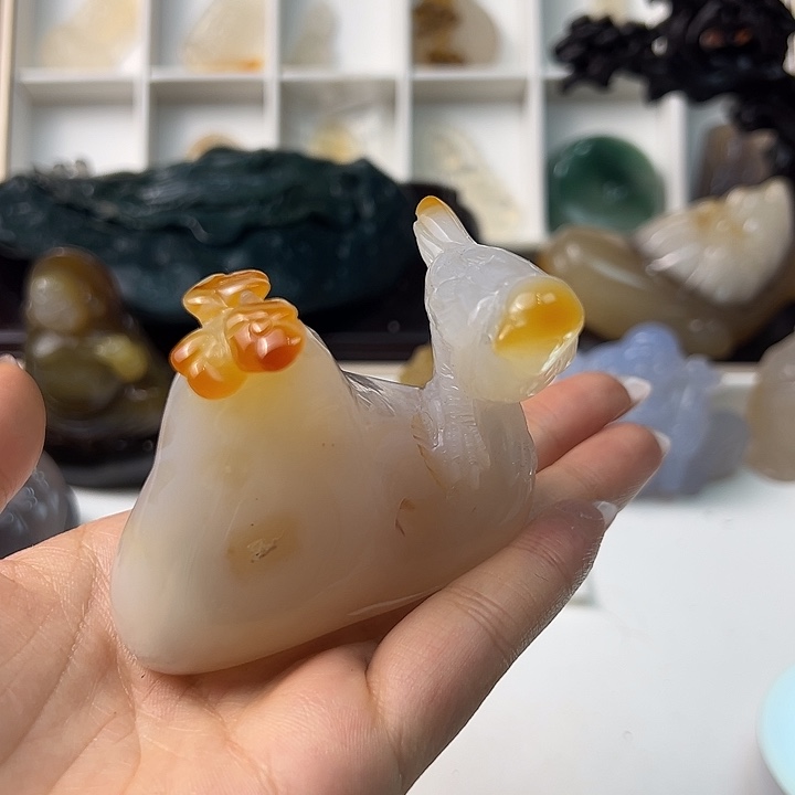 玛瑙/玉髓颈饰合金