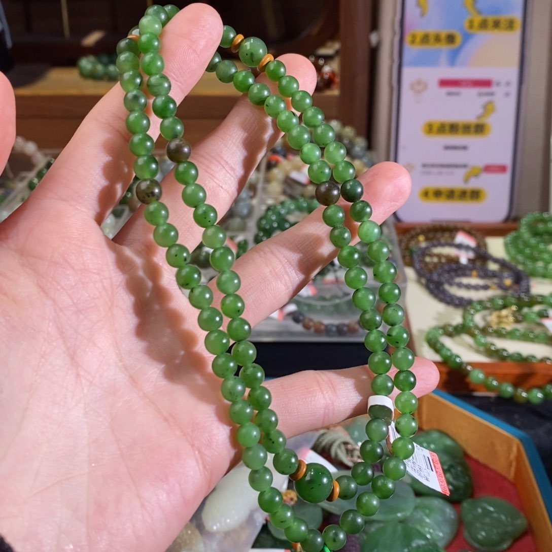 和田玉手链未镶嵌?****?