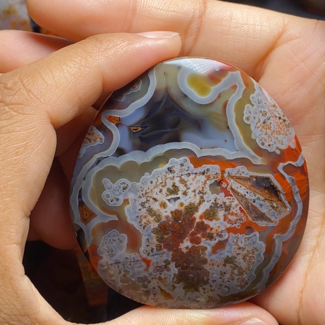 玛瑙/玉髓吊坠(不含链)未镶嵌天***。