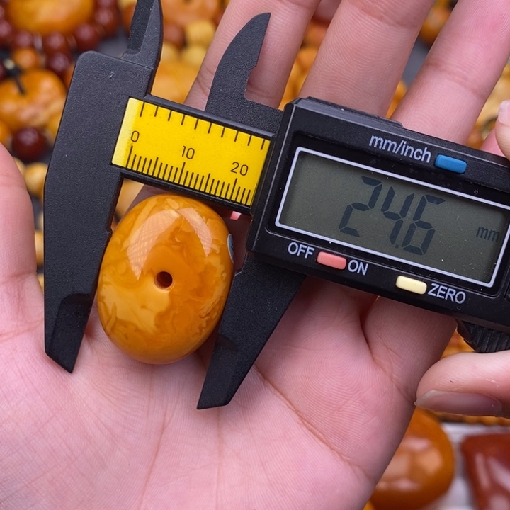 琥珀未镶嵌裸石蜜蜡L