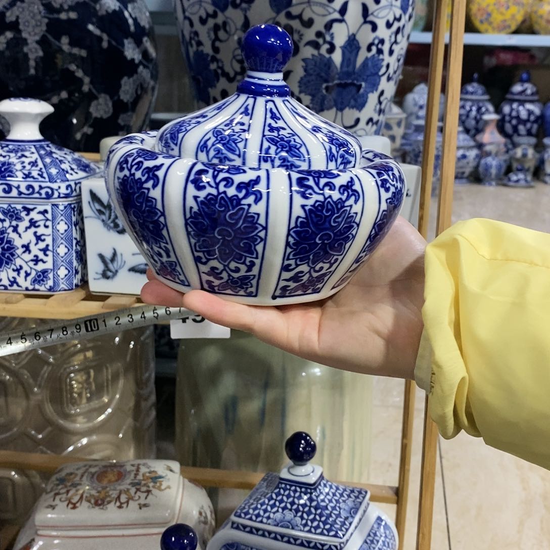 瓶茶叶罐花瓶摆件花瓶