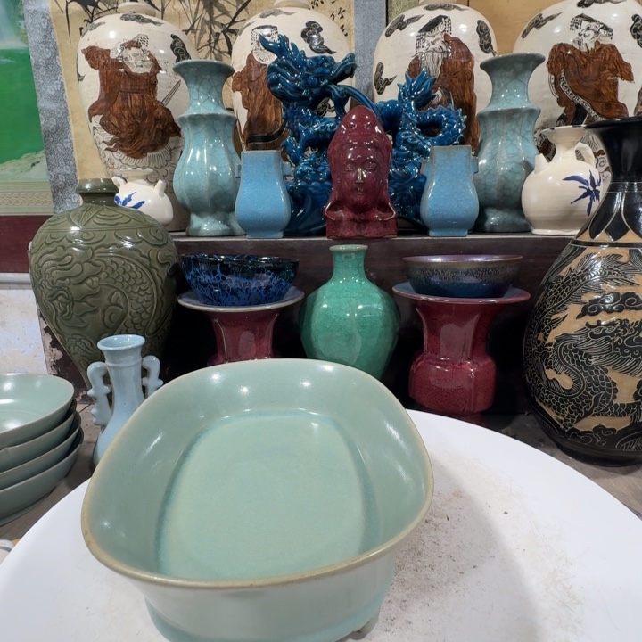 茶盏手工制作陶瓷摆件
