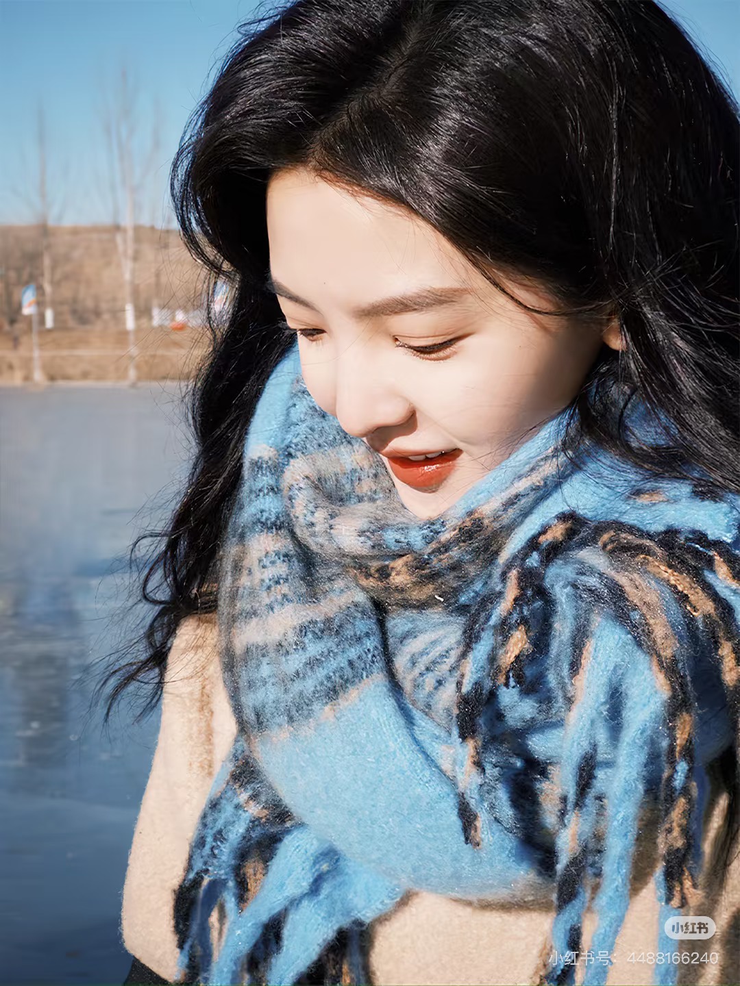 【若楠同款】韩版百搭暖阳深海围巾（库存较少占单秒踢)