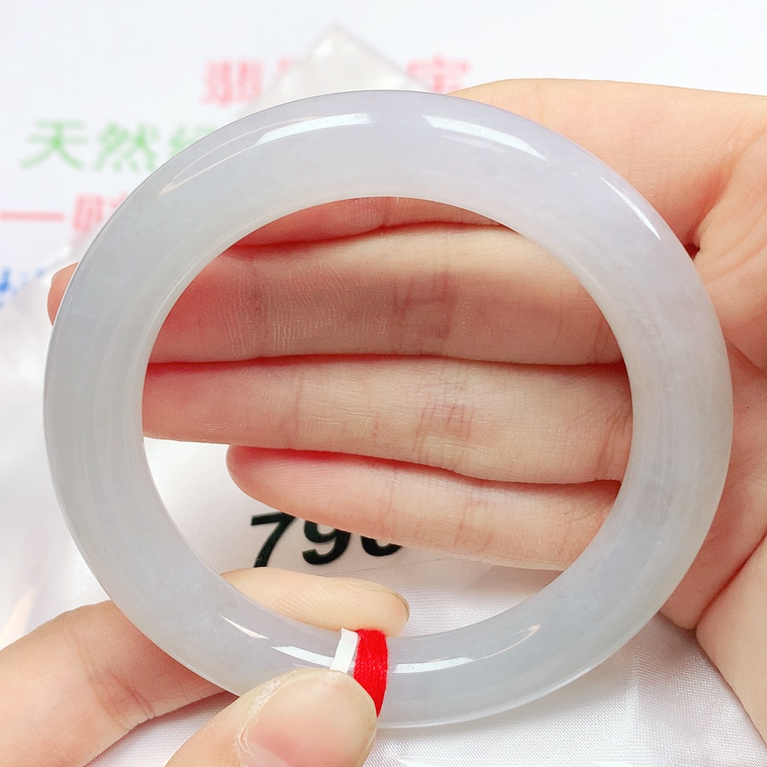 翡翠未镶嵌手镯翡翠手镯53圆
