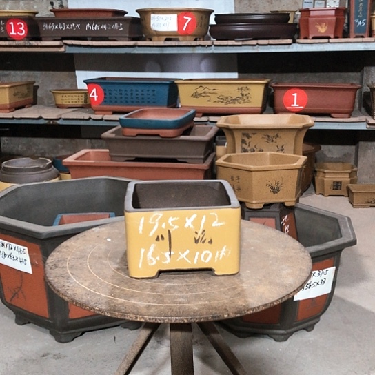 紫砂紫砂花盆包邮