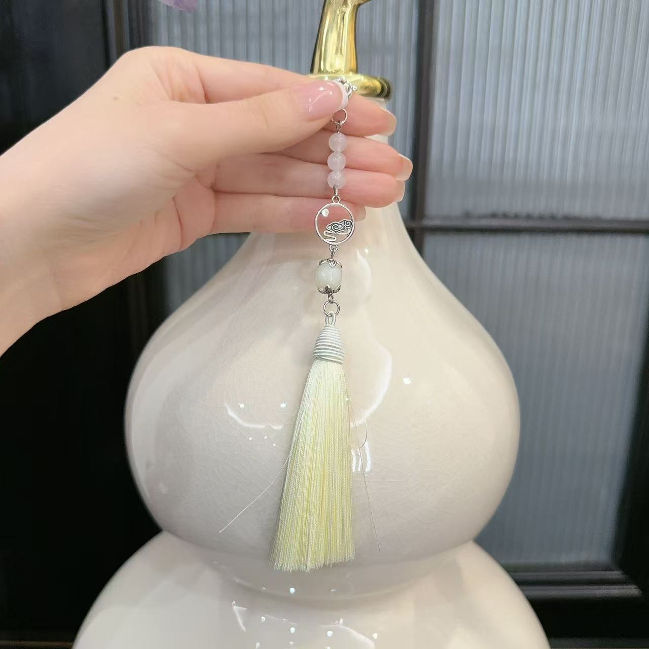 吊坠925银 设计师高定压襟吊坠24-SP0065