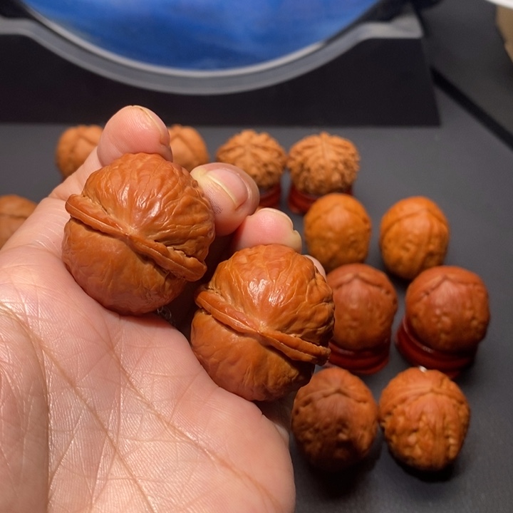 黑***幕吊坠文玩核桃精品小手捻