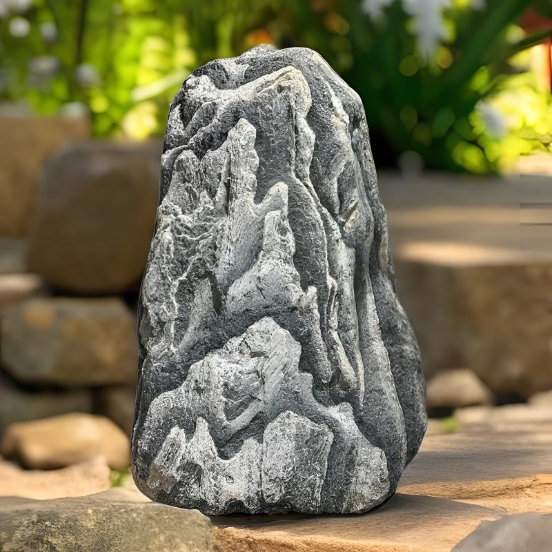 天然原石 迎门石 公司企业门牌石 可庭院草坪置景