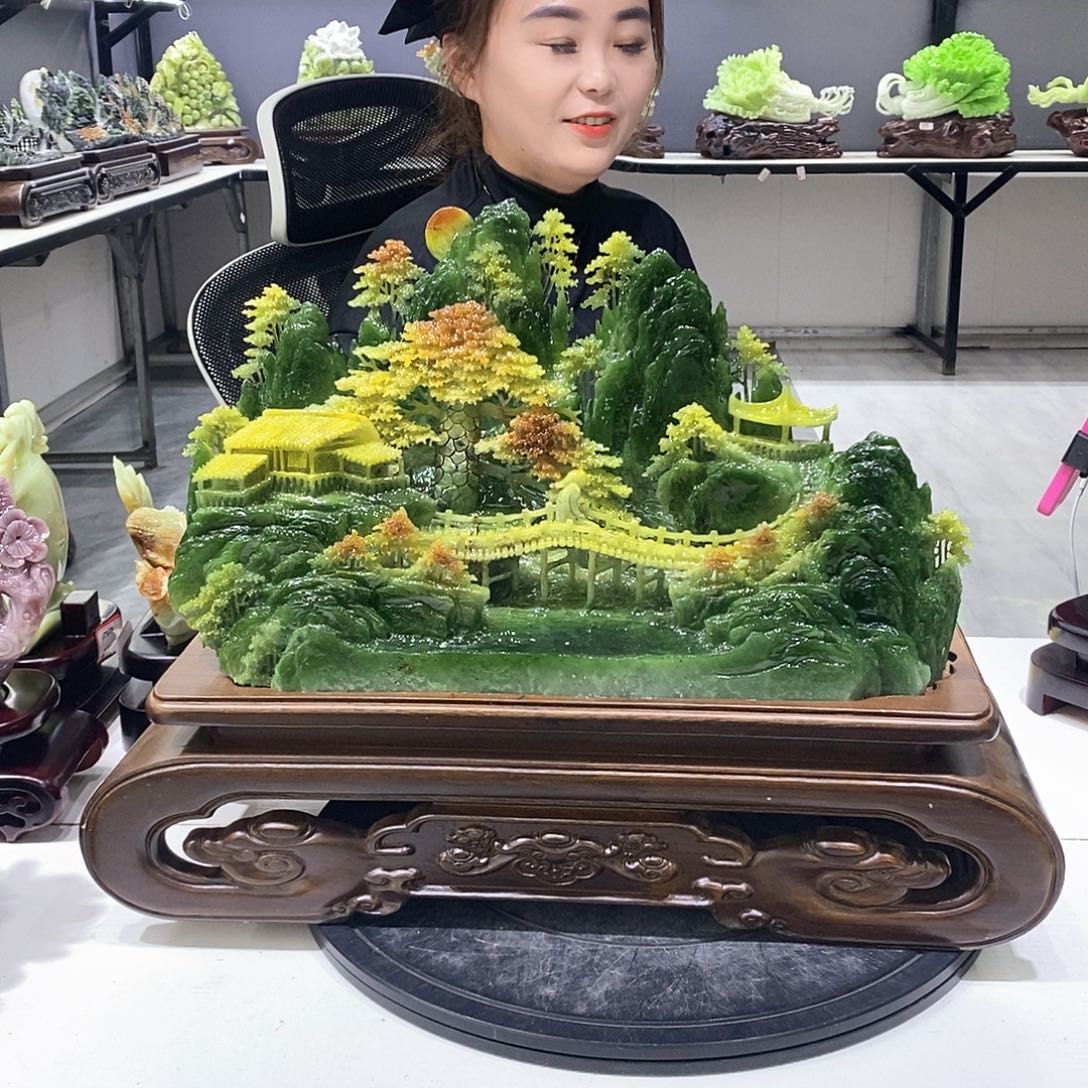 赵***军玉家居摆件家居摆件