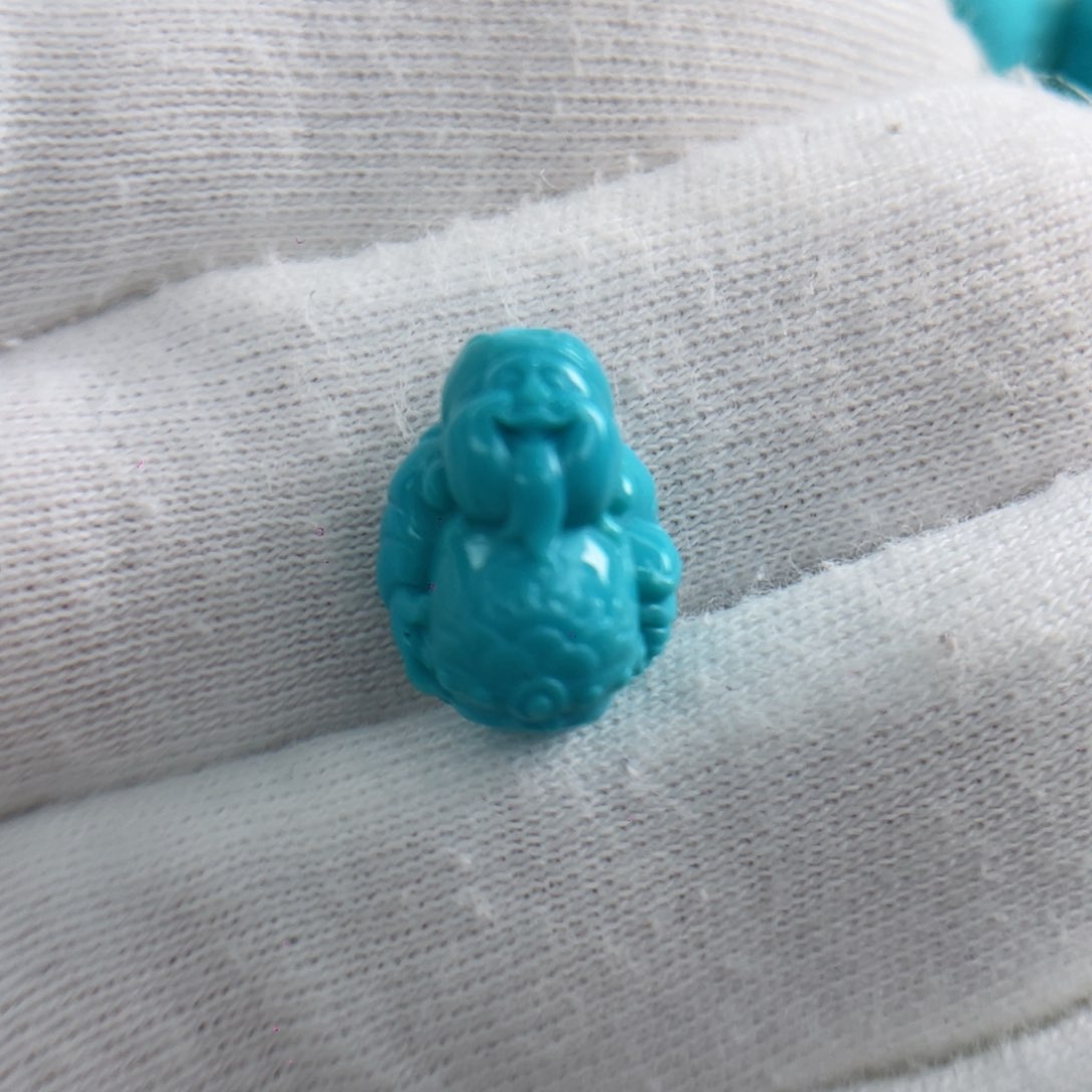 绿松石颈饰合金卡10.6-14.3-9