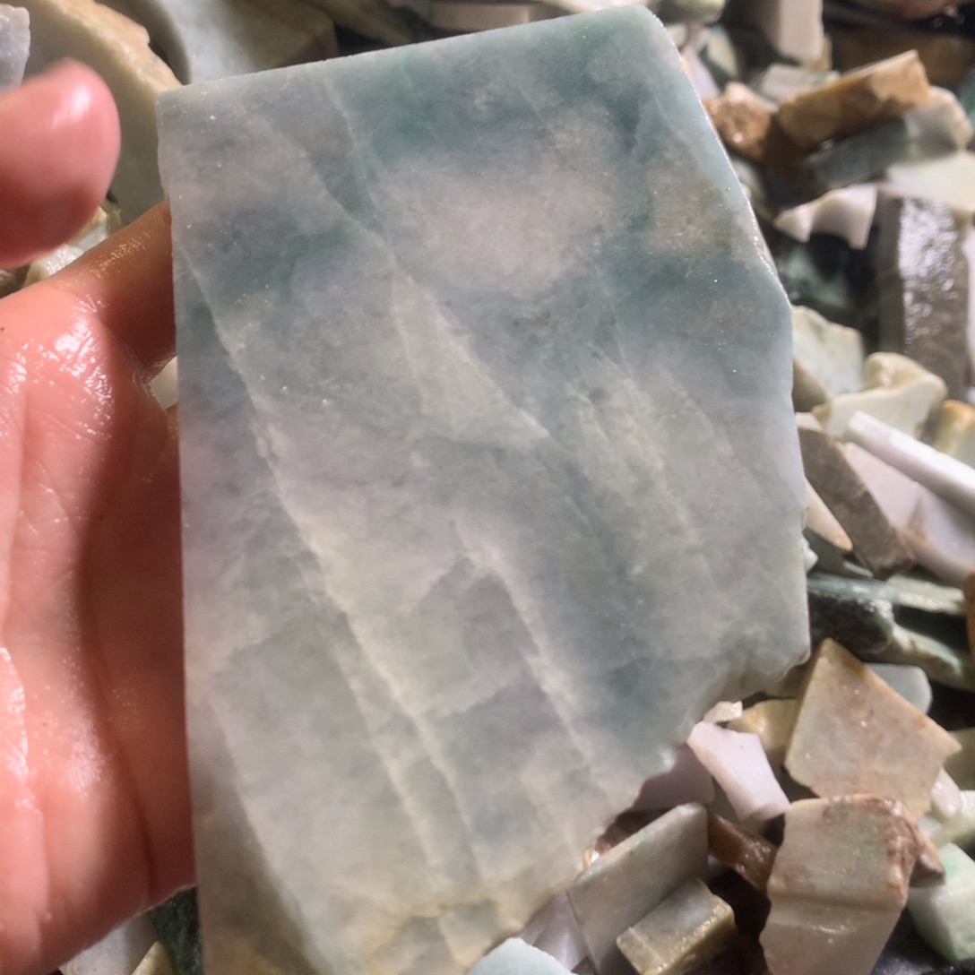 翡翠颈饰未镶嵌缅甸翡翠