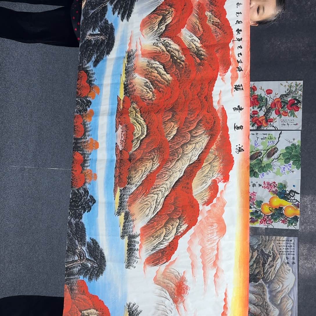 中佳美术馆 画心一张