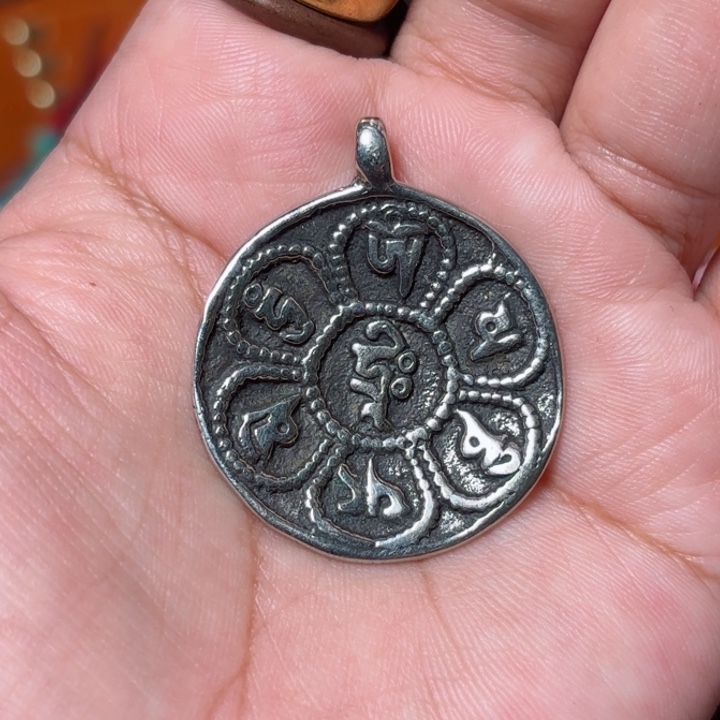 铜星月菩提吊坠项链吊坠