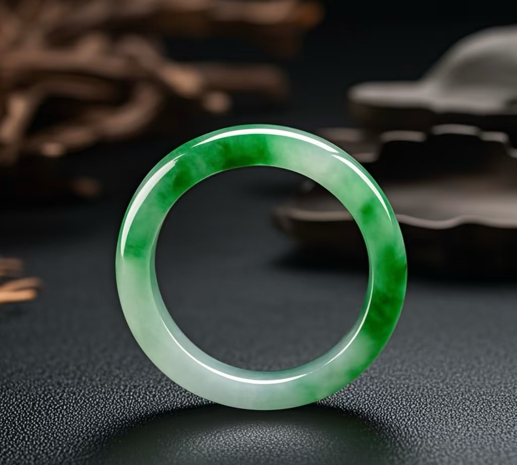 时尚缅风高冰透美人镯【直播专用】