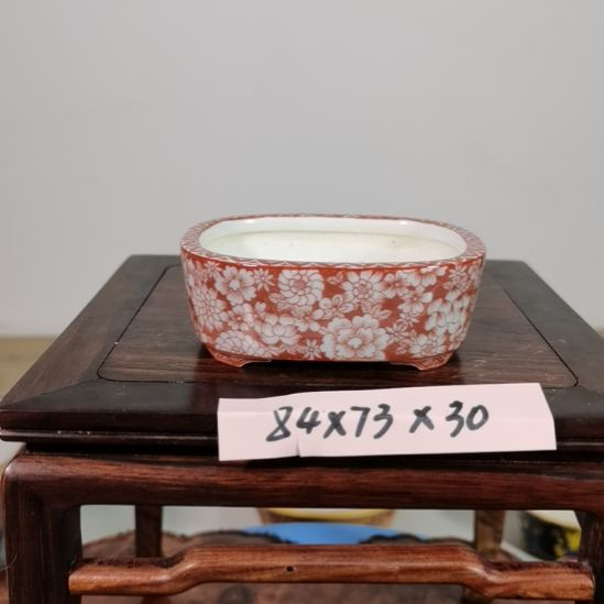 陶大德堂手工手绘釉盆