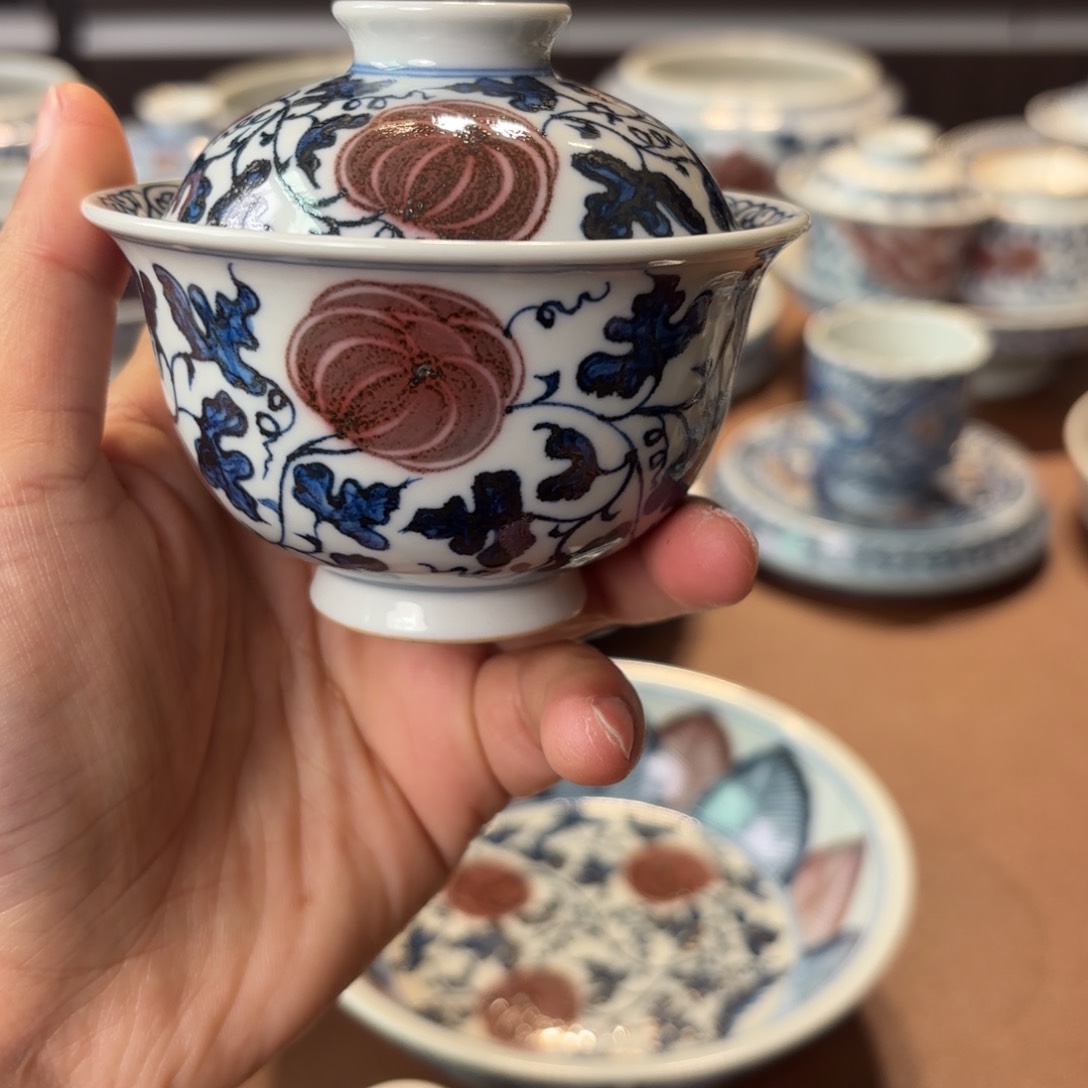 景德镇手工手绘茶具