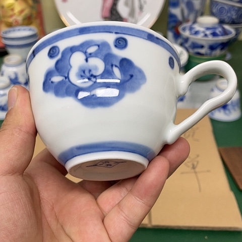 【闪购商品】碟中古工艺品回流瓷器
