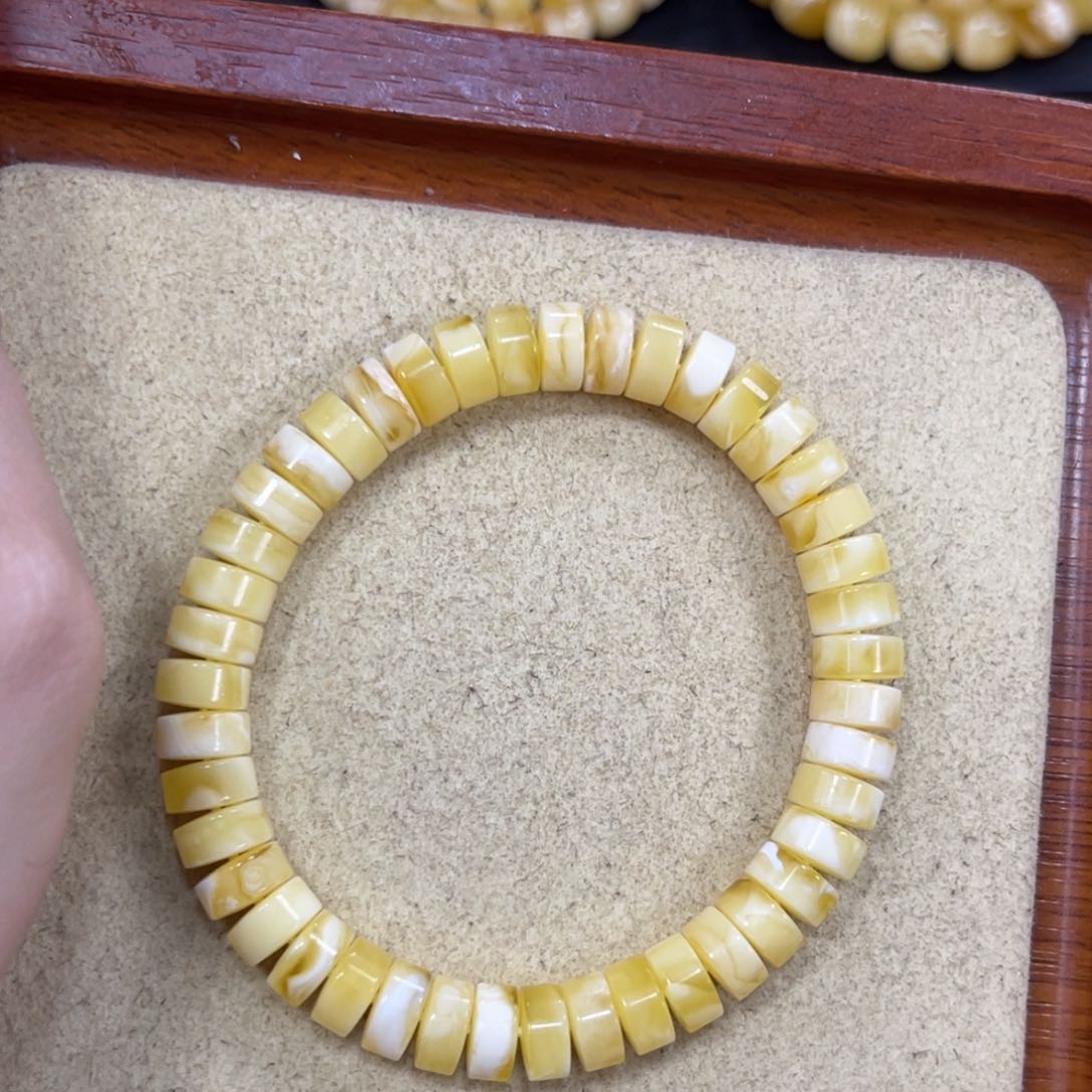 蜜蜡珠宝奇石未镶嵌8.5mm