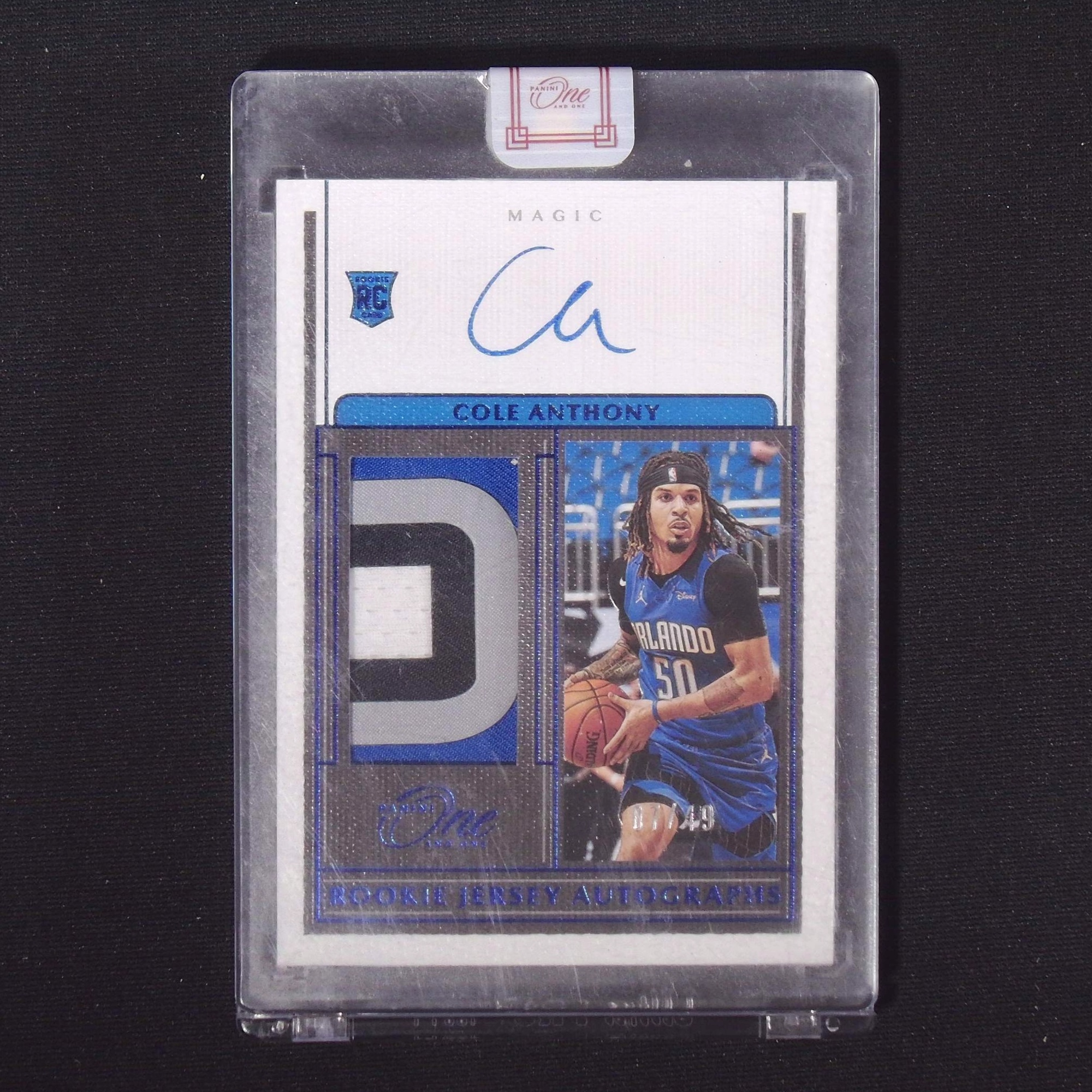 科尔·安东尼 49编 One and One 帕尼尼NBA国宝手提球星卡 
