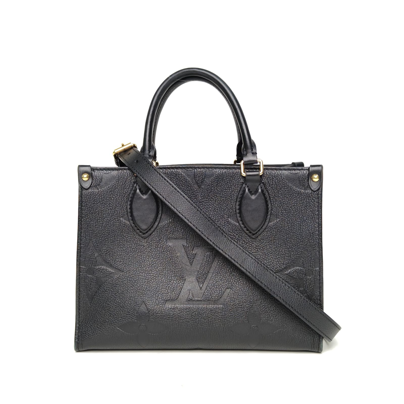 95新 LouisVuitton/路易威登 小花6枫 Onthego 小号 25 黑色 包
