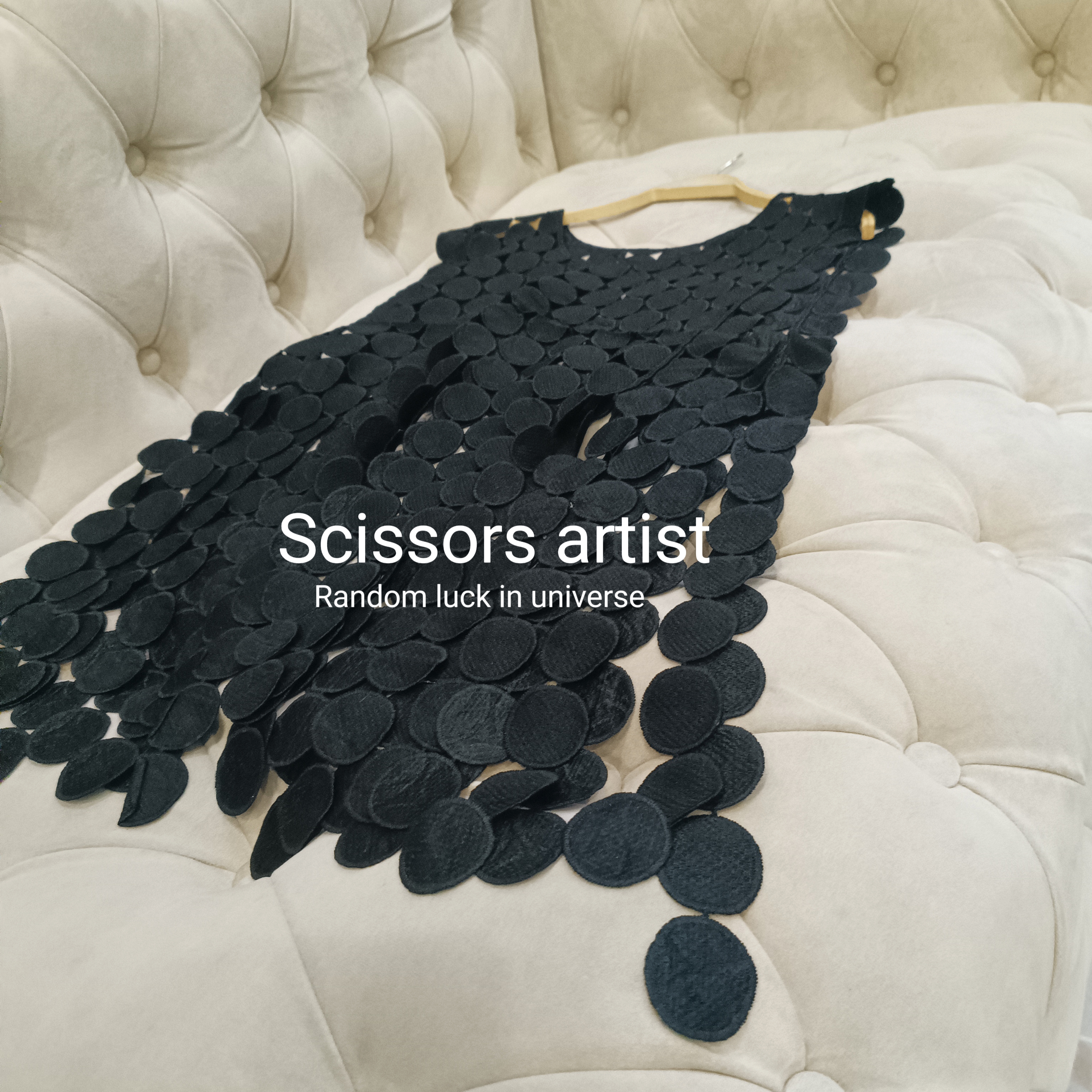【Scissors artist】高端设计师走秀女装背心3013