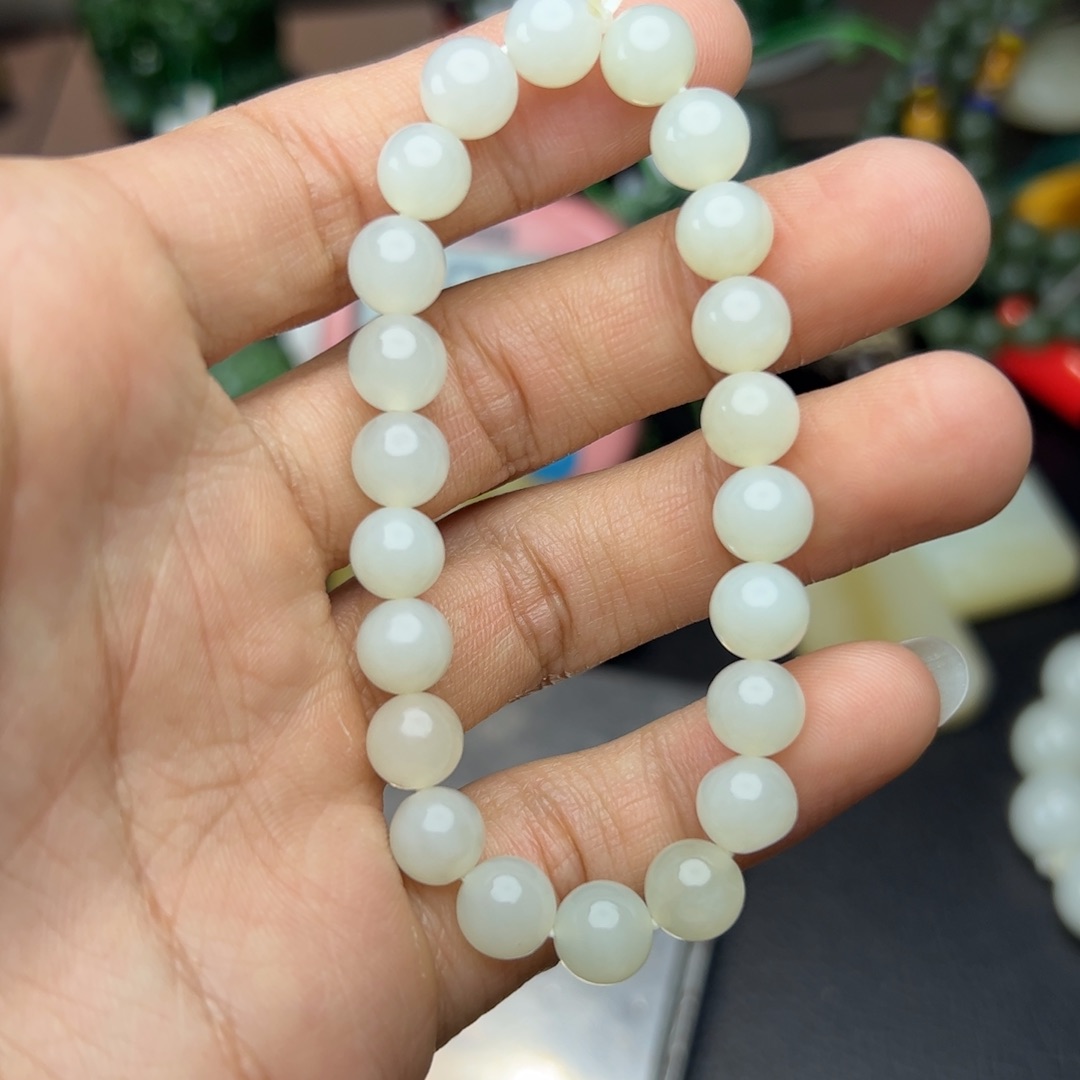 和田玉手链未镶嵌