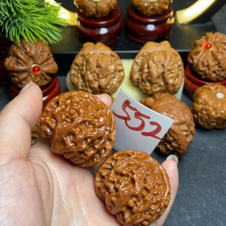 文玩核桃把件40苹果552