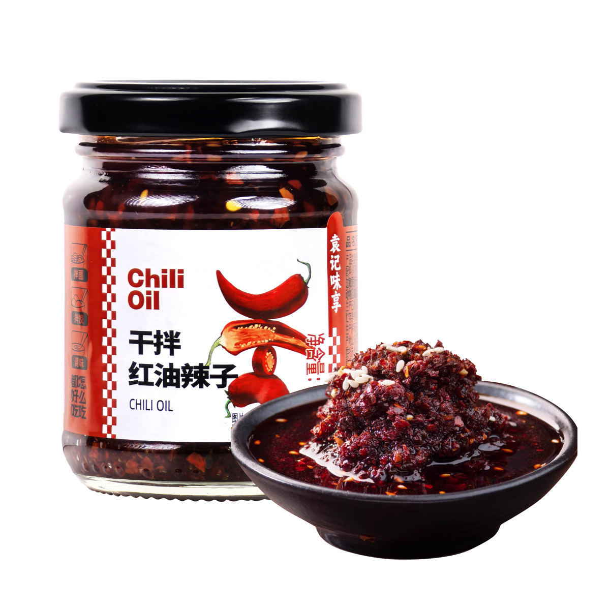 干拌红油辣子130g*1瓶装