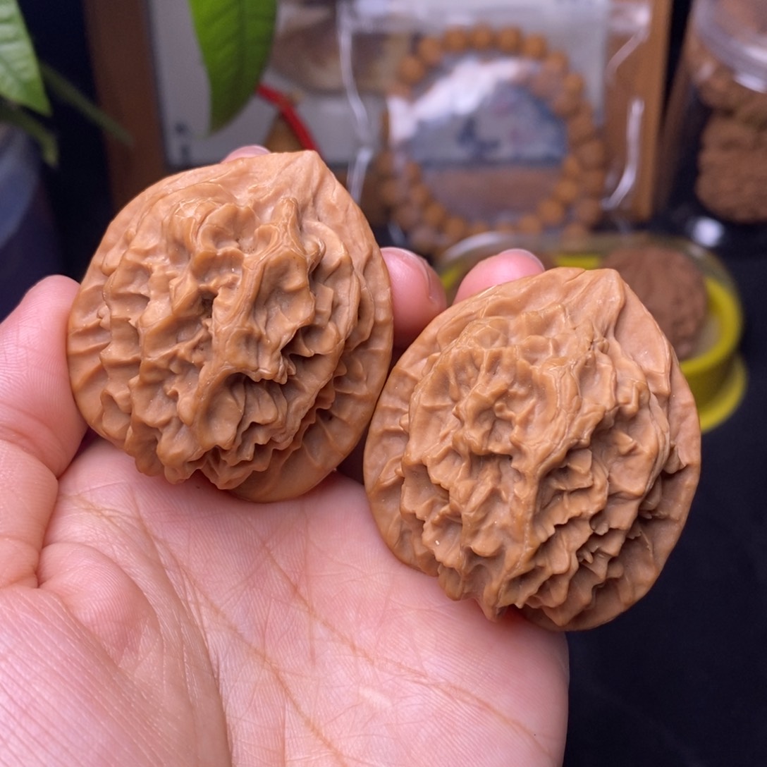 文玩核桃把件43帝王