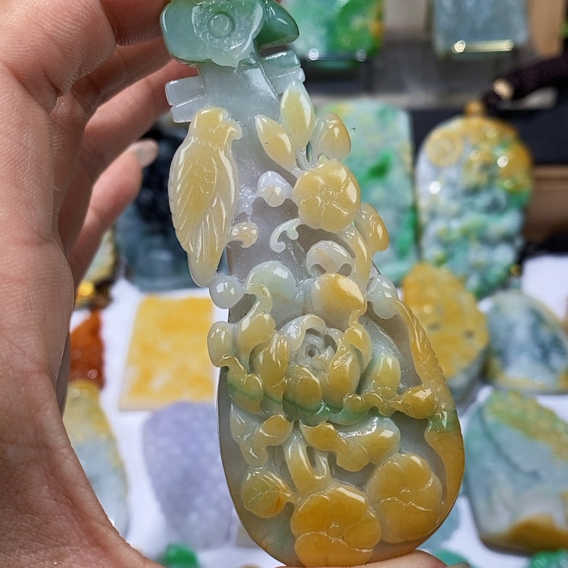 【闪购商品】定制翡翠未镶嵌翡翠一物一证