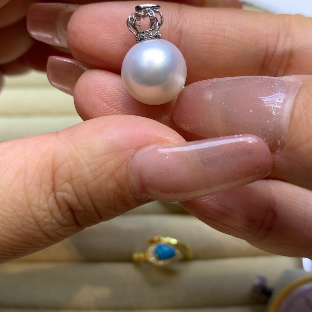 颈饰14K金镶嵌海水珍珠